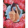 Diamentowa mozaika - Kwiatowe selfie 40x50cm