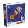 Klocki Plus-Plus Puzzle By Numbers Rakieta 500el