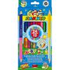 Kredki ołówkowe dwustronne Jumbo12/24 kolory
