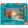 Puzzle 1000 Thomas Kinkade, Vaiana: Skarb oceanu