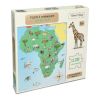Puzzle edukacyjne Afryka 120el