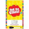 Idę do szkoły. Litery. Karty do kaligrafii
