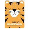 Kolorowanka A4 16 90g Tygrys Bebe