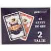 Karty do gry 54 2 talie