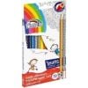 Kredki Super Soft 12 kolorów + 2 gratis FIORELLO
