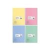 Zeszyt B5/60K kratka Eco PP Pastel Colors (5szt)