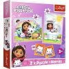 Puzzle 2w1 + memos Gabi z kocim przyjacielem TREFL
