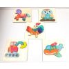 Puzzle drewniane zwierzęta