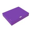 Teczka A4 box 55mm neon fioletowa