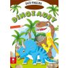 Teczka dinozaury z podwójnymi naklejkami