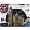 Puzzle 3D 540 Budynki nocą: Zamek Hogwarts Wieża
