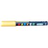 Marker akrylowy 1-2mm jasnożółty (6szt) M&G