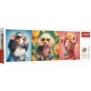 Puzzle 500 Panorama Pokaz mody psia edycja TREFL