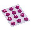 Kwiatki dekoracyjne 18mm ciemny różowy 12szt
