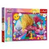 Puzzle 100 Glitter Błyszczące Trolle TREFL