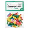 Kolorowe spinacze do dekoracji mini 50szt