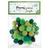Pompony do dekoracji 35 sztuk Jungle