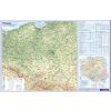Podkładka na biurko mapa Polski fizyczna