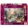 Puzzle 1000 Thomas Kinkade Piękna i Bestia