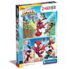 Puzzle 2x60 Super Kolor Spidey