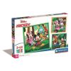 Puzzle 3x48 Super Kolor Mickey/Minnie