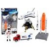 Zestaw figurek kosmos statek kosmiczny 8 el.