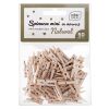 Naturalne spinacze do dekoracji mini 50szt