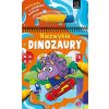 Malowanka z pisakiem wodnym. Niezwykłe dinozaury