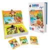 Puzzle magnetyczne - safari