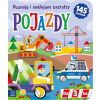 Pojazdy. Poznaję i naklejam kształty od 3 lat