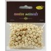 Koraliki drewniane kremowe ok 24g ok150szt