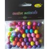 Koraliki okrągłe kolorowe 10mm ok 40g