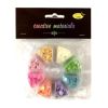 Cekiny 8 kolorów pastelowych 6mm 40g