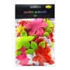 Kwiatki z filcu kolory wiesenne 60szt