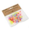 Koraliki literki kolorowe 6x6mm 100szt