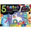 5-latek rysuje, wycina, nakleja
