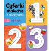 Cyferki malucha z naklejkami. Od 4 lat