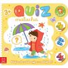 Quiz malucha. Książeczka edukacyjna z naklejkami..