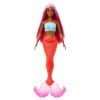 Barbie Lalka Syrenka Koralowy ogon HRR04