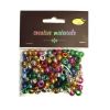 Koraliki metalowe 6mm 36g 150szt MIX