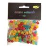 Koraliki świecące w ciemności 6mm 39g 150szt MIX