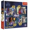 Puzzle 4w1 Marzenia się spełniają TREFL