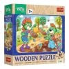 Puzzle drewniane 24 Poznaj Rodzinę Treflików TREFL