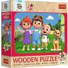 Puzzle drewniane 24 Wesoły Cocomelon TREFL