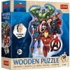 Puzzle 50 konturowe Przygody Avengers TREFL