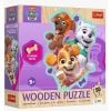 Puzzle 50 konturowe Wesoła gromadka piesków TREFL