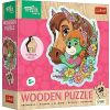 Puzzle 50 konturowe Wesoła Rodzina Treflików TREFL