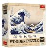 Puzzle drewniane 200 Wielka Fala w Kanagawie TREFL