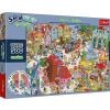 Puzzle 500 Spy Guy Gdańsk TREFL