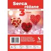 Naklejki Serca Różane 3szt